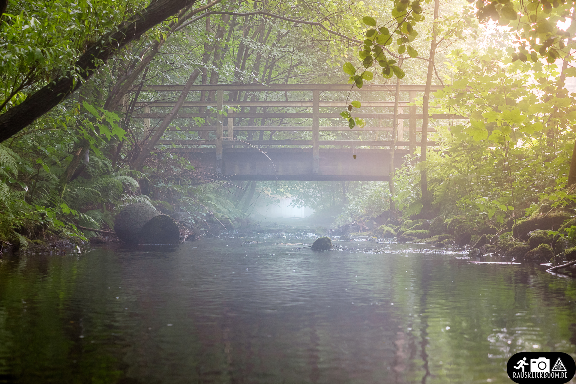 Brücke über den Eschbach bei Nebel